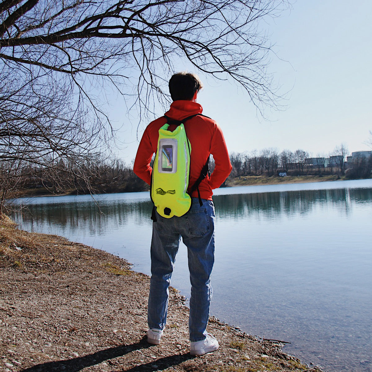 schwimm-sicher.de Swim & Safety Buoy, Ultimate, neongelb