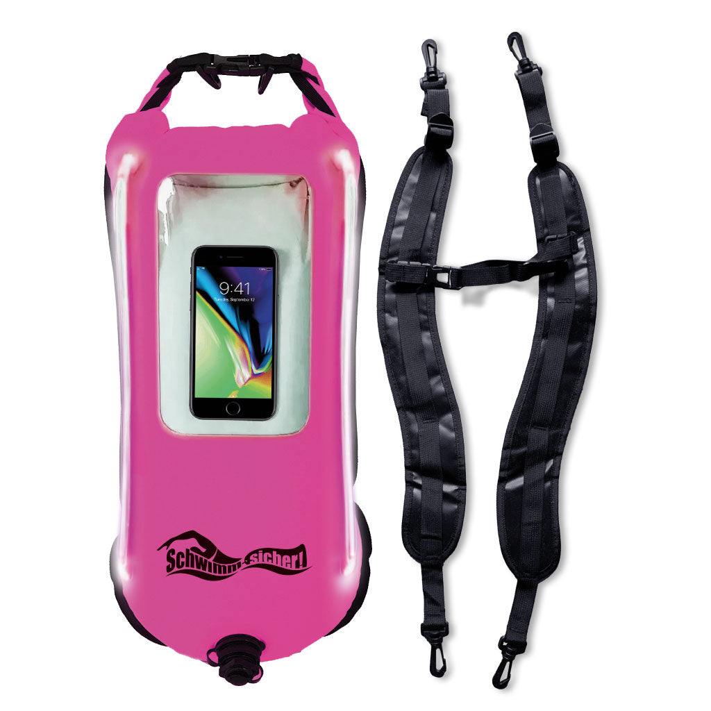 schwimm-sicher.de Swim & Safety Buoy, Ultimate, pink