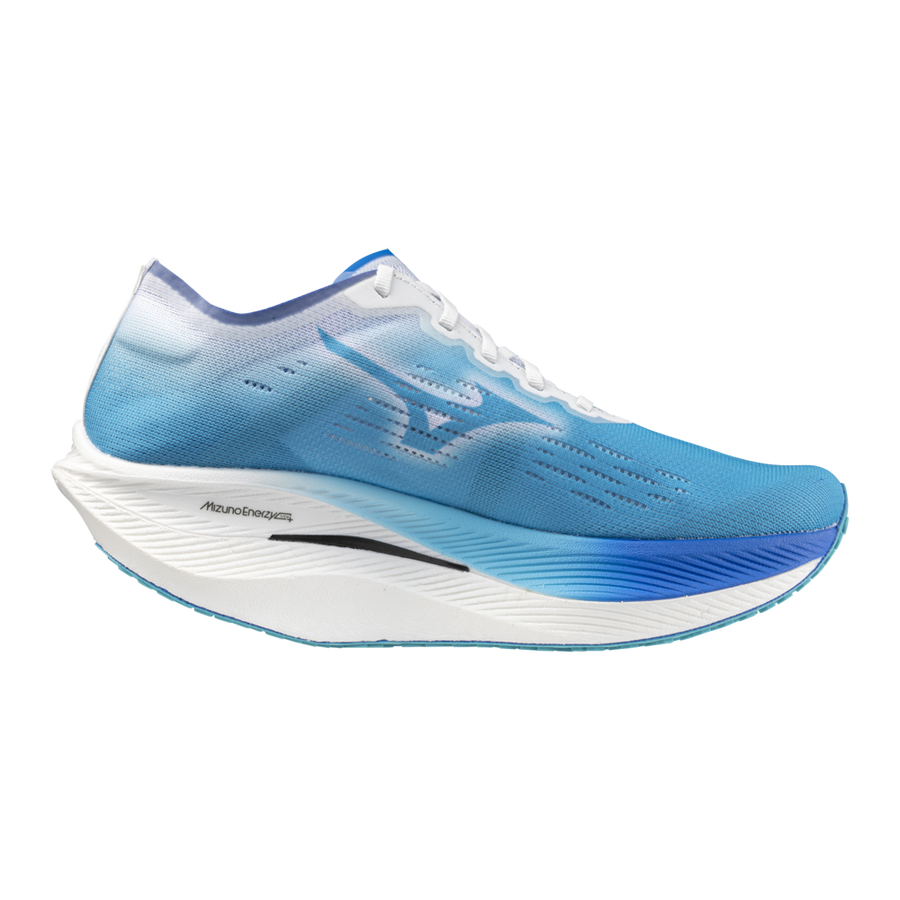 MIZUNO Wave Rebellion Pro 2, Laufschuh, Damen, River Blue/Mugen Blue/White