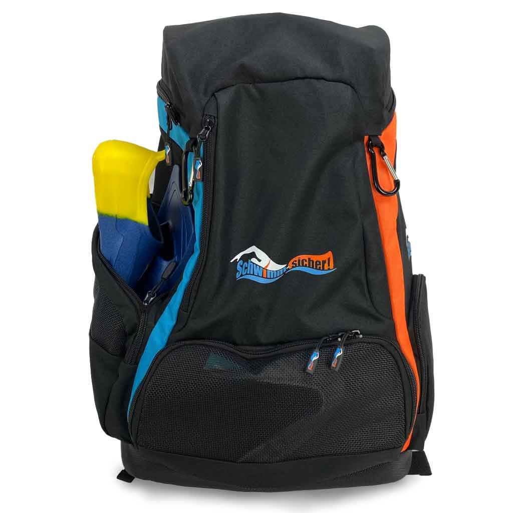 schwimm-sicher.de Swim Backpack, Elite, schwarz