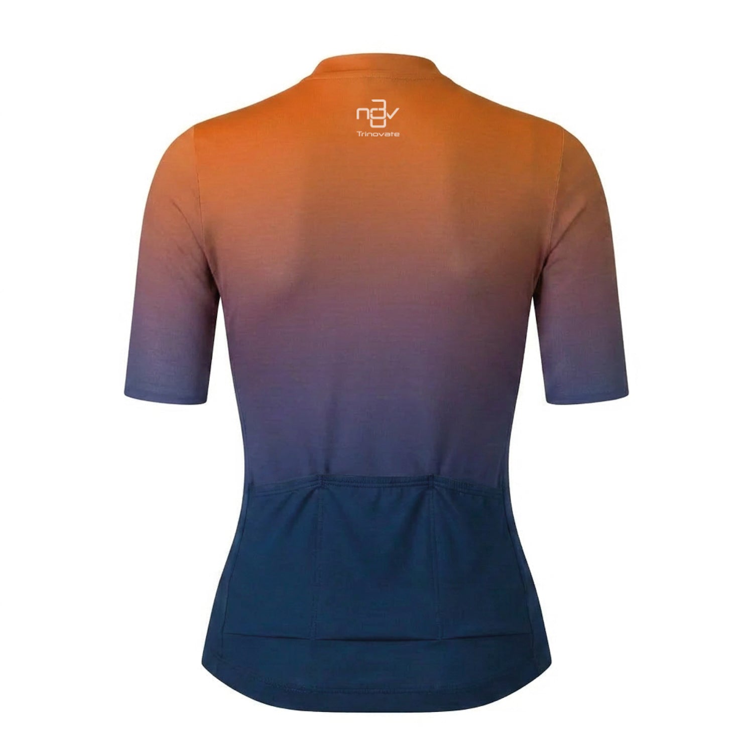 Trinovate Elite Cycling Jersey, Damen, sunset-surge, Ansicht von hinten
