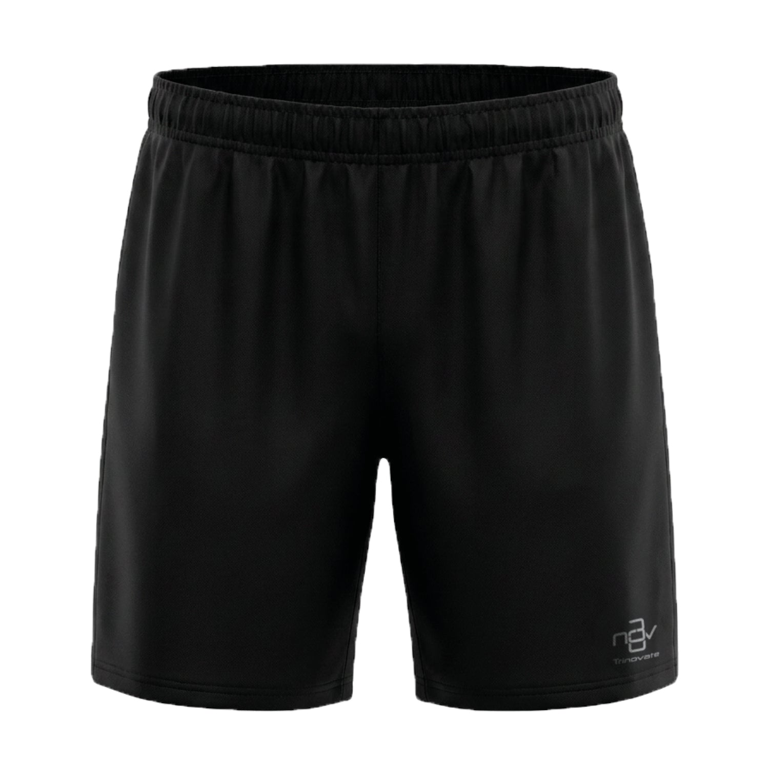 Trinovate Elite Run Short, schwarz, Ansicht von vorn