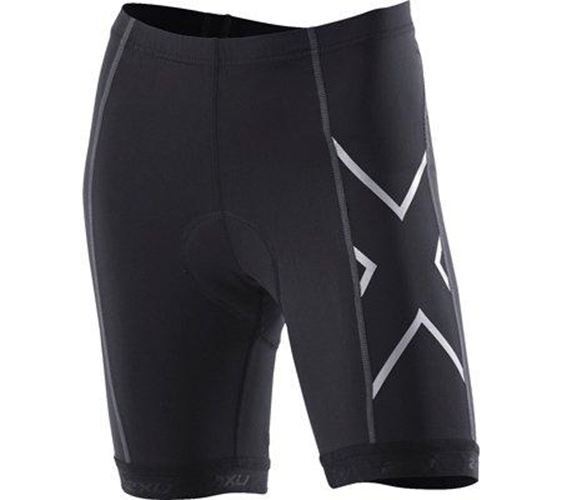2XU Compression Cycle Shorts, Damen, schwarz
