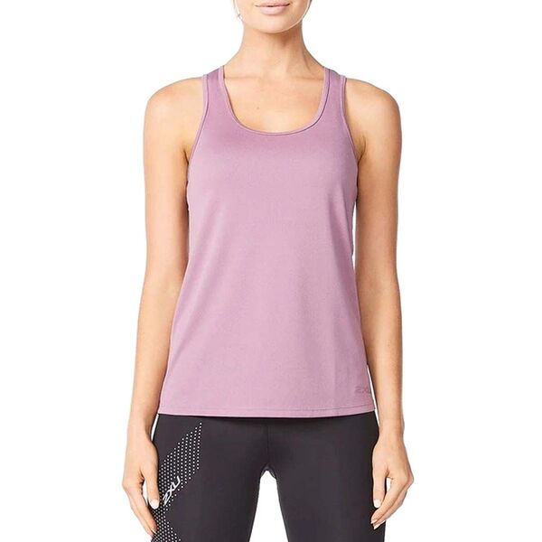 2XU Aero Singlet, Damen, Orchide Mist/Orchide Reflective