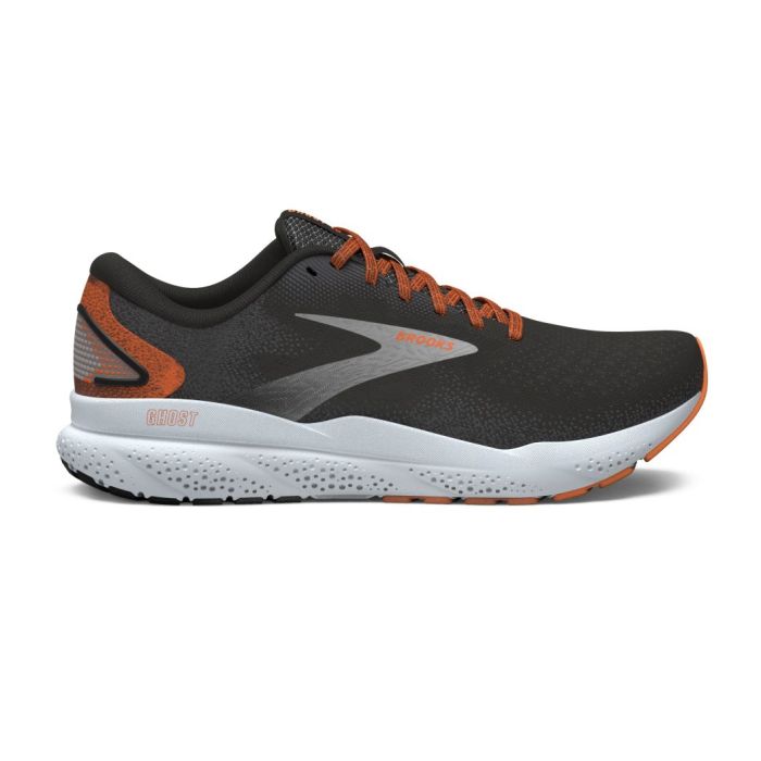 Brooks Ghost 16, Laufschuh, Herren, Black/Orange/White