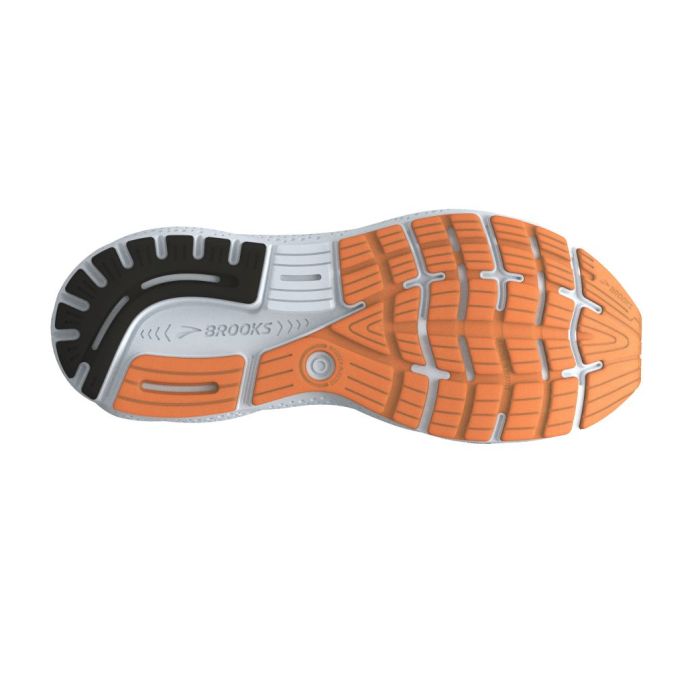 Brooks Ghost 16, Laufschuh, Herren, Black/Orange/White