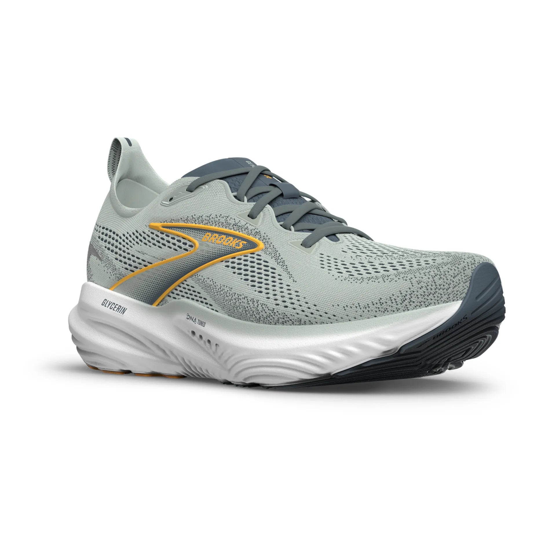 Brooks Glycerin 22, Laufschuh, Herren, Smoke/Stormy/Orange