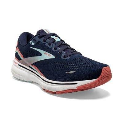 Brooks Ghost 15, Damen, Peacoat/Canal Blue/Rose