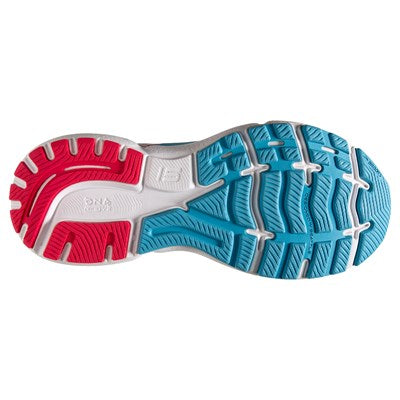 Brooks Ghost 15, Damen, Blue/Raspberry/Skylight