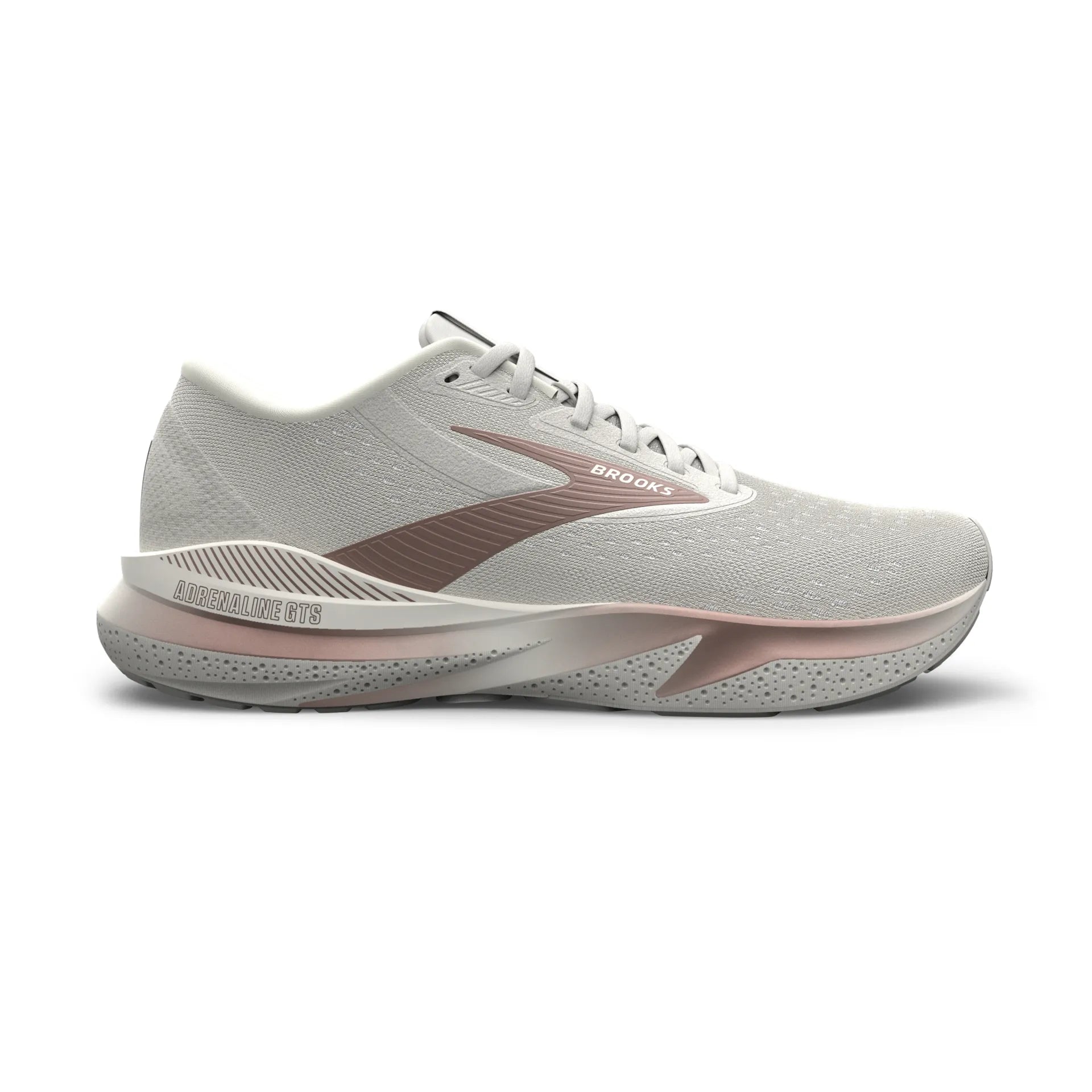 Brooks Adrenaline GTS 24, Laufschuhe, Damen, Coconut/Rose Gold/White