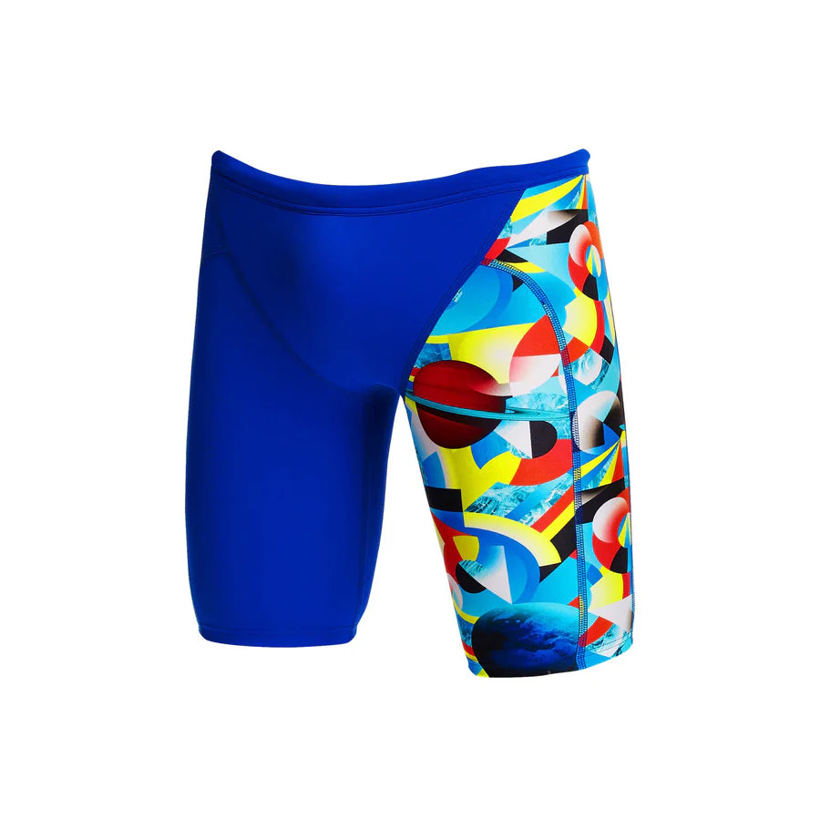 Badehose Ansicht von vorne seitlich links