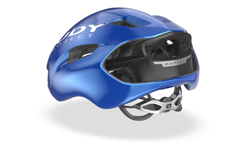 RUDY Project Nytron, metal blue shiny/black matte, Radhelm, blau/schwarz