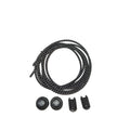 Trinovate Essential Speed Laces, elastische Schnürsenkel, Midnight Black