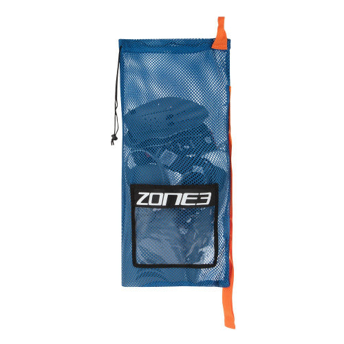 ZONE3 Large Mesh Training bag, blue/orange
