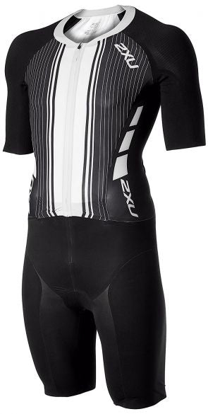 2XU Project X, Trisuit, Herren, schwarz/weiß