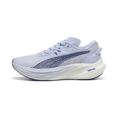 Puma Deviate Nitro 3, Laufschuh, Damen, Cool Weather/Blue Crystal/Puma Silver