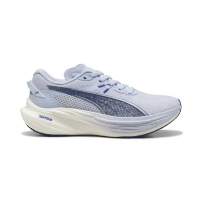 Puma Deviate Nitro 3, Laufschuh, Damen, Cool Weather/Blue Crystal/Puma Silver