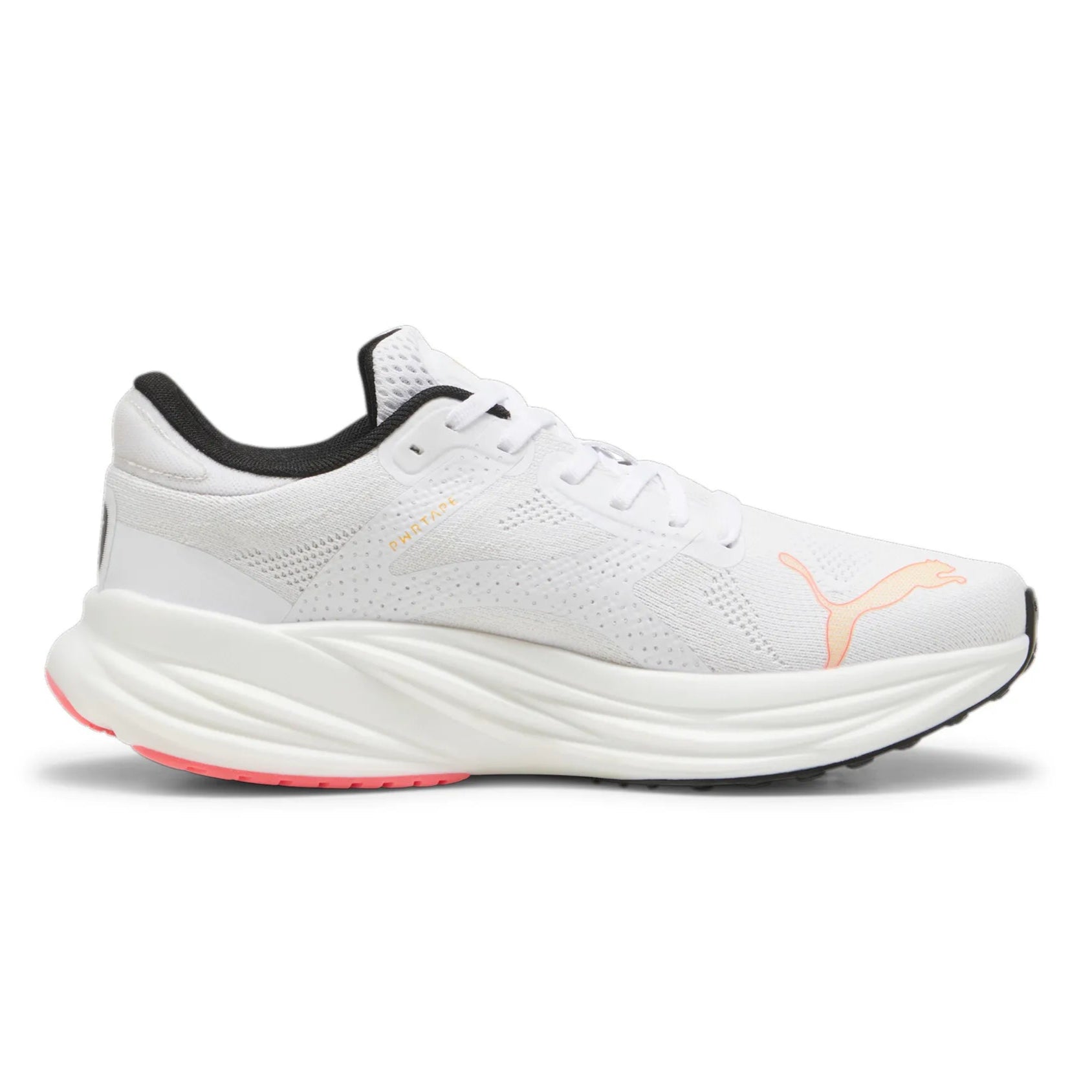 Puma Magnify NITRO 2, Laufschuhe, Herren, PUMA White-Sun Stream-Sunset Glow