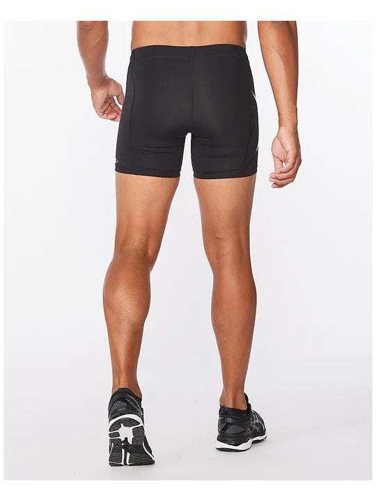 2XU Core Compression 1/2 Shorts, Herren, Black/Nero