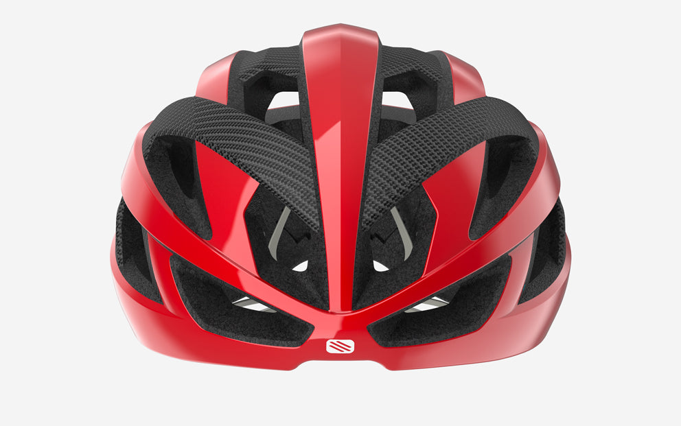 RUDY Project Rebel, Radhelm, Carbon Red Comet Shiny