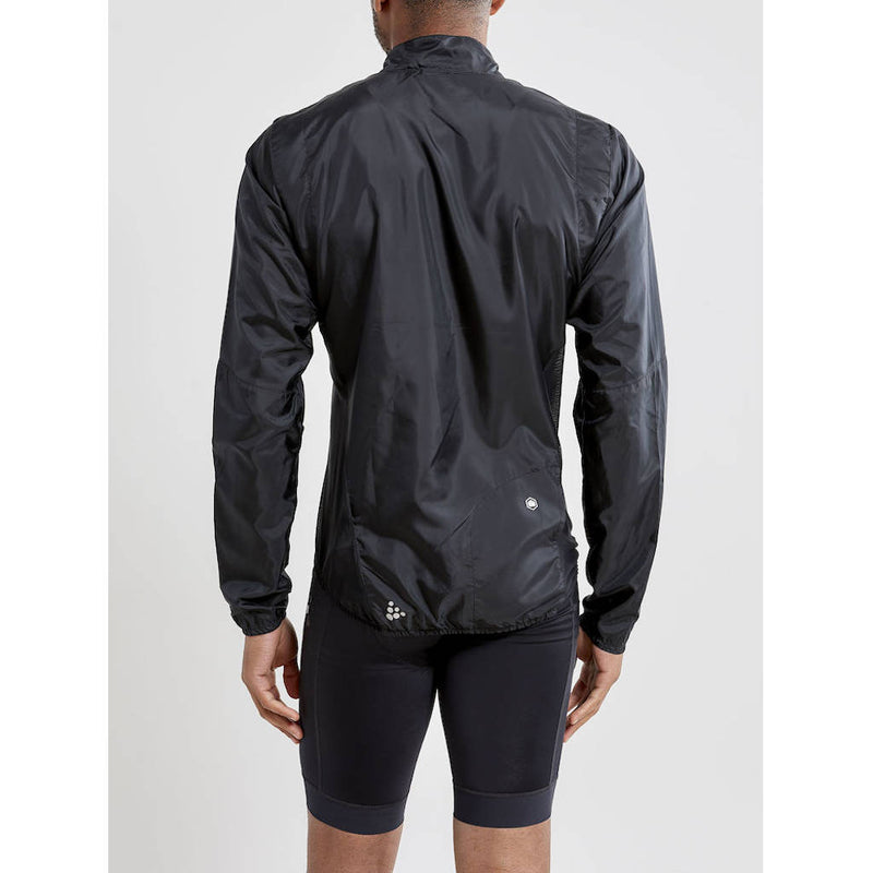 Craft Essence Light Wind Jacket, Herren, schwarz