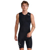 2XU Core Trisuit, Herren, black/white, schwarz/weiß