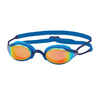 Zoggs Fusion Air Titanium, Blue/Blue/Mirror Orange