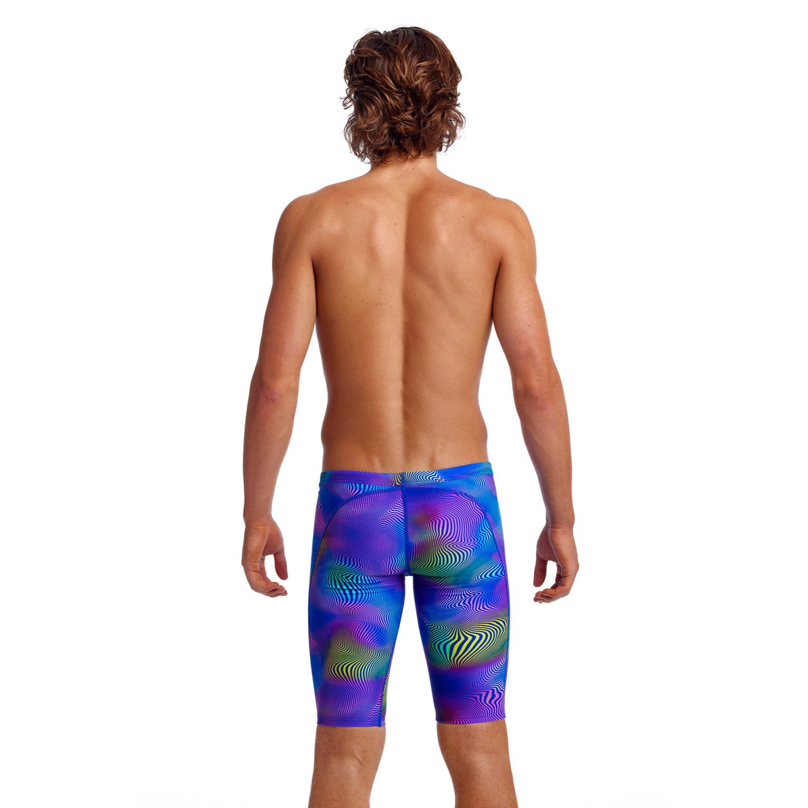 Way Funky, Mother Funky, Funky Trunks Men's Training Jammers Screen Time, Badehose, Herren