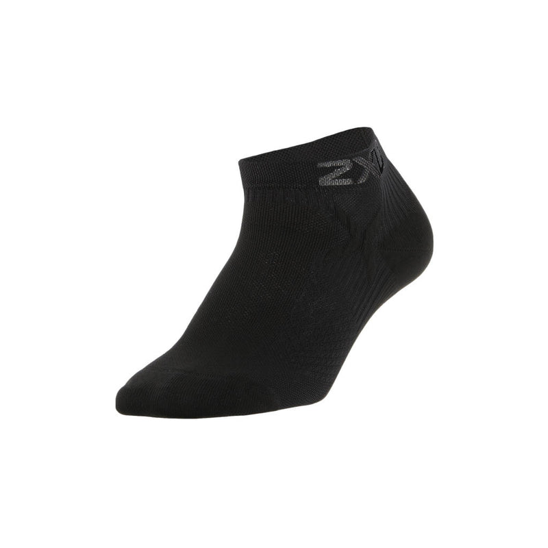 2XU Performance Low Rise Socken, schwarz