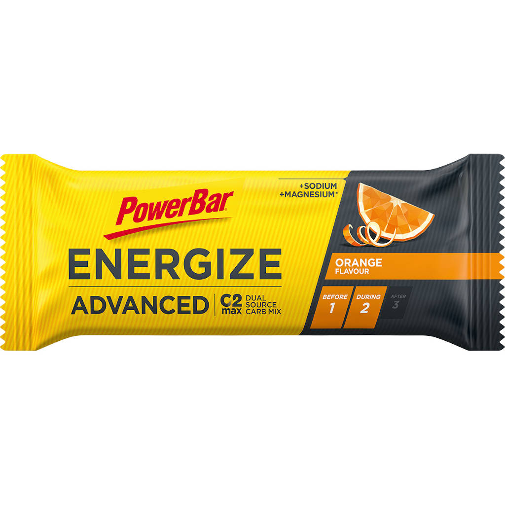 Powerbar Energize Advanced Riegel, Orange, 55g