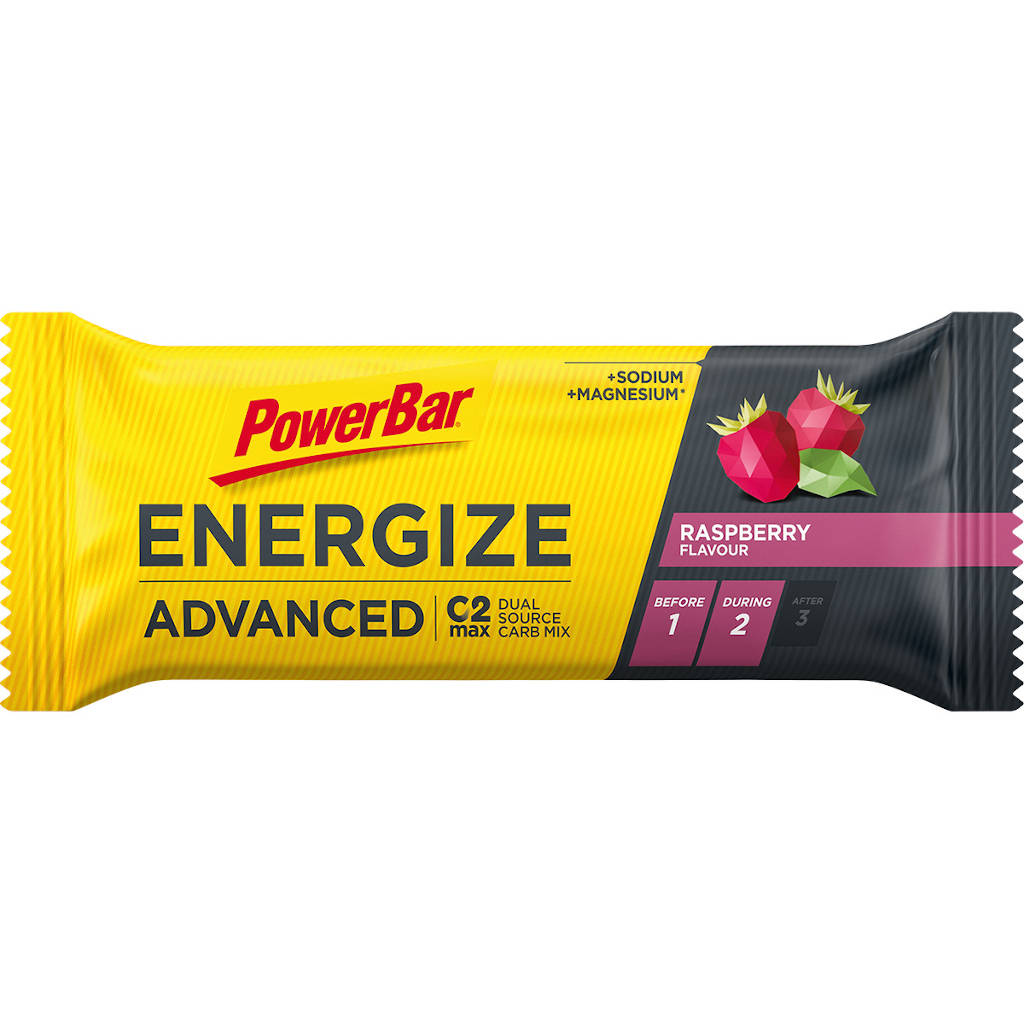 Powerbar Energize Advanced Riegel, Himbeere, 55g