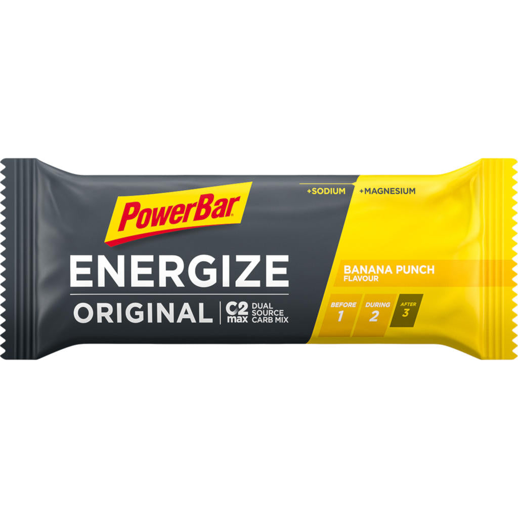 Powerbar Energize Original Riegel, Banana Punch, 55 g MHD 4/24