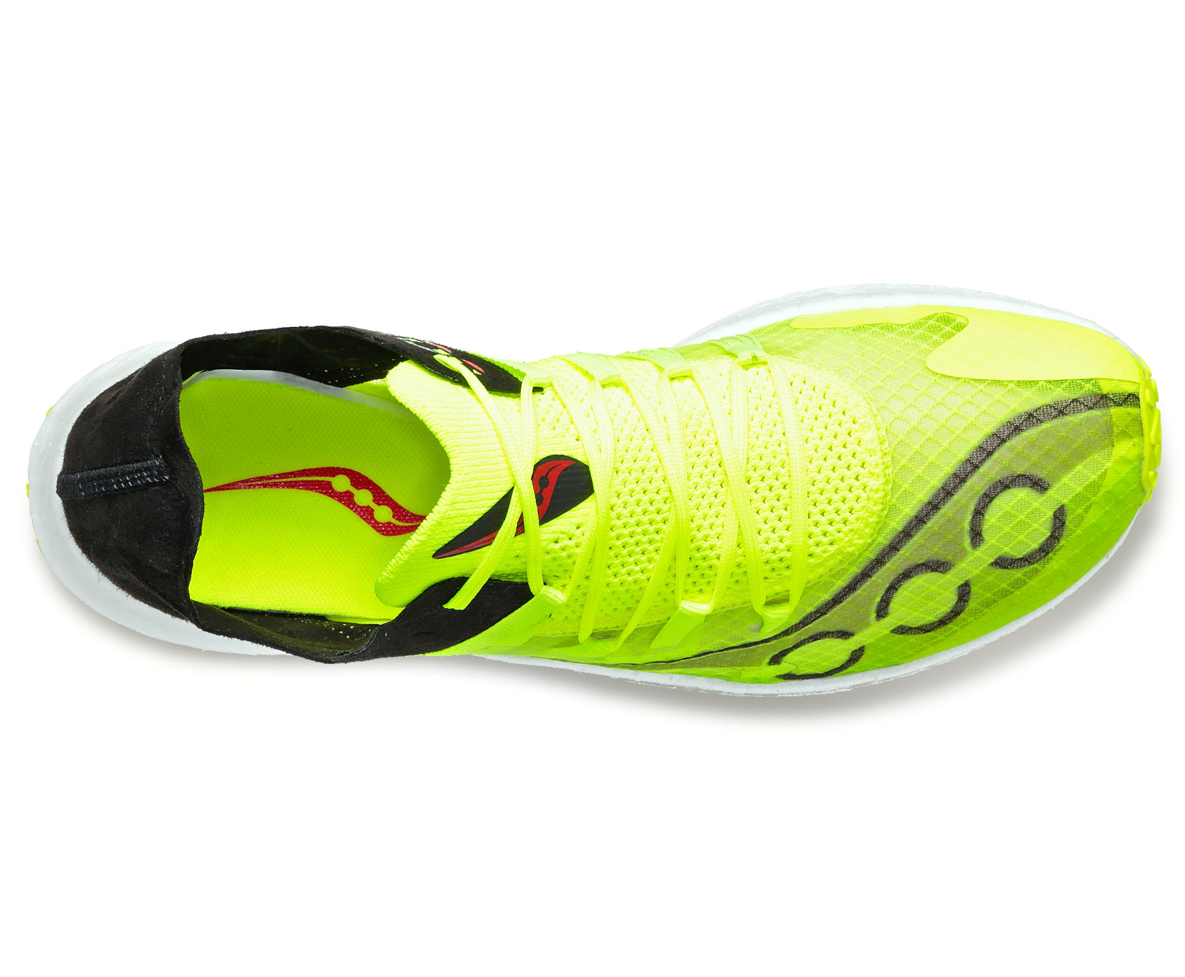 Saucony Endorphin Sinister, women, citron/black, yellow/black