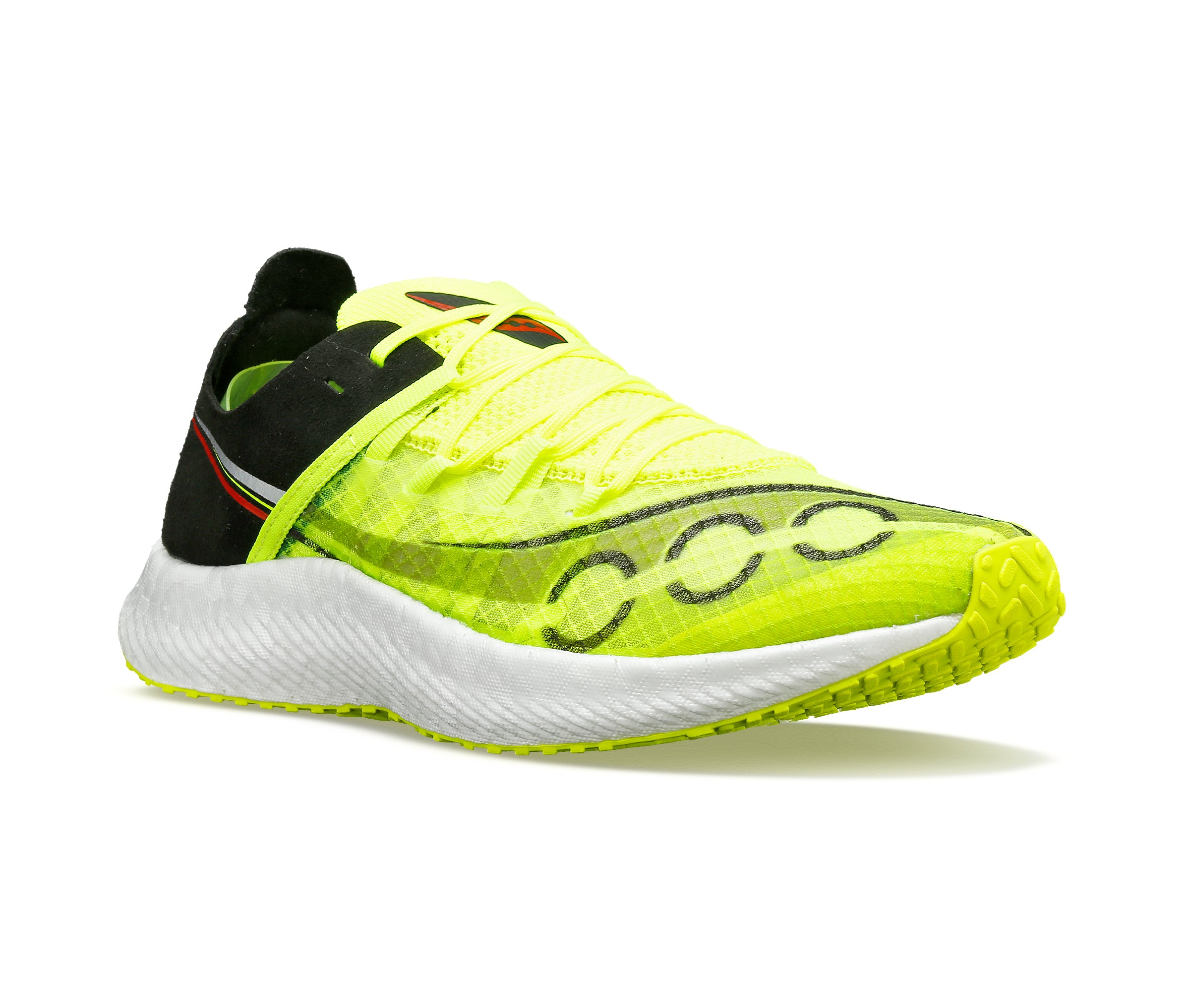 Saucony Endorphin Sinister, women, citron/black, yellow/black