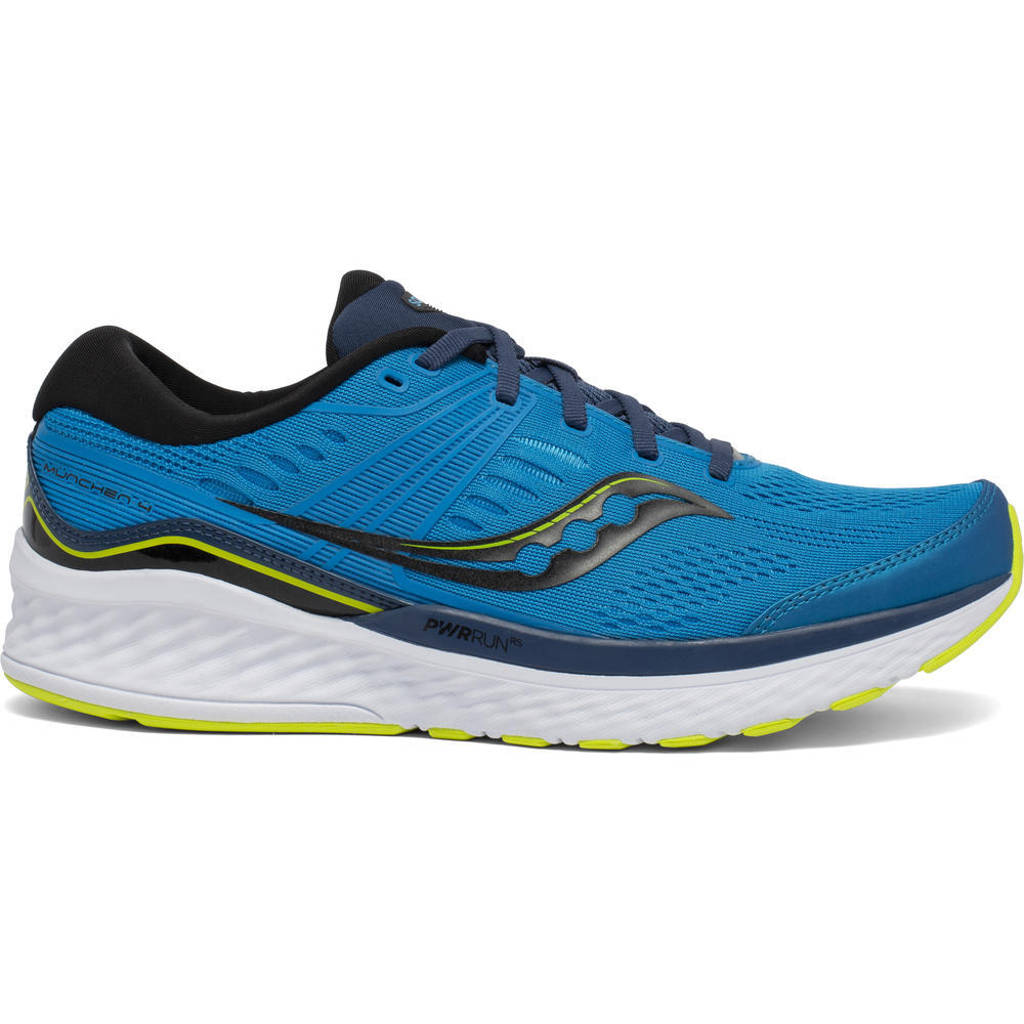 Saucony München 4, Herren, cobalt/citrus, blau