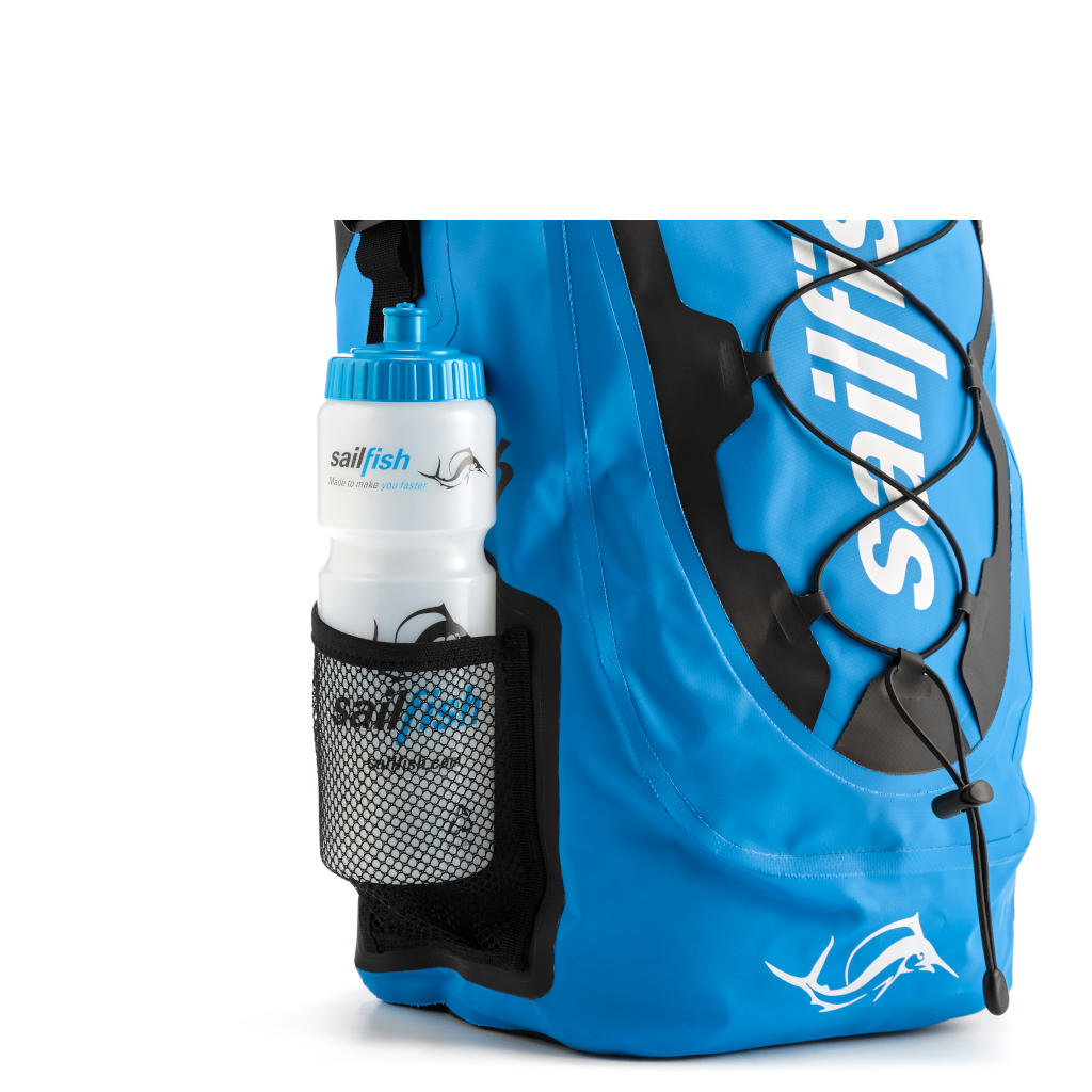 Sailfish Waterproof Backpack Barcelona, 36 l, Rucksack, blau/schwarz
