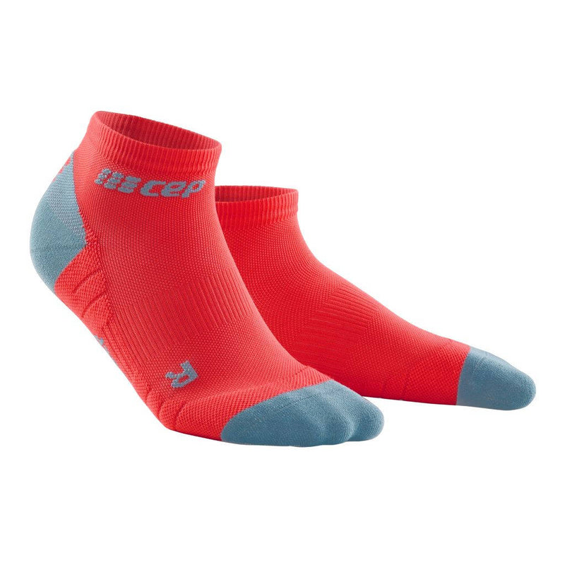 CEP Low Cut Socks 3.0, Herren, lava/grey, rot/grau
