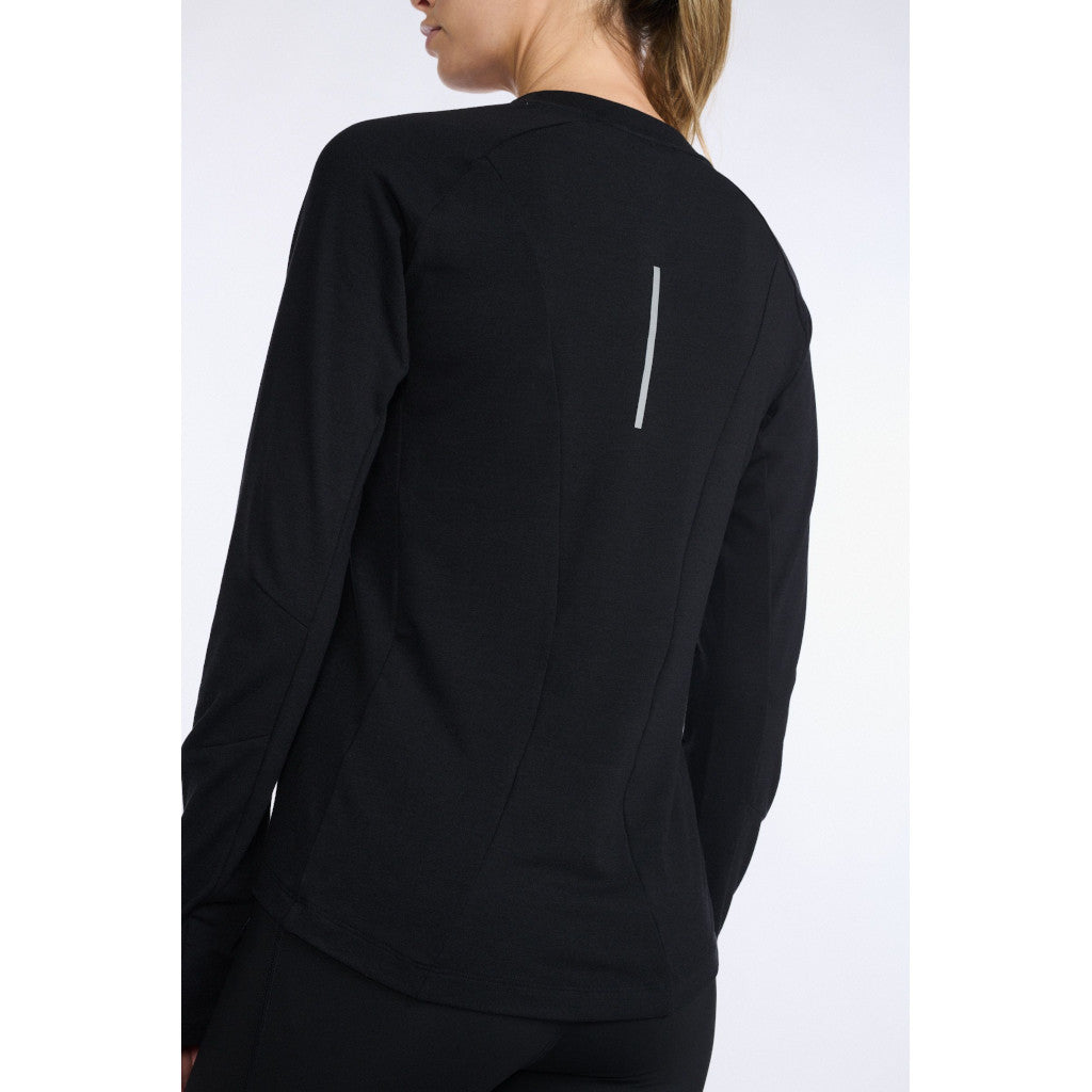 2XU Ignition Base Layer Longsleeve, women, black/silver reflective, black 