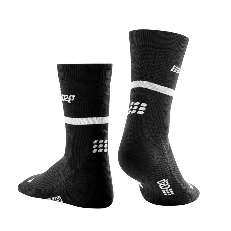 CEP The Run Compression Socks - Mid Cut, Herren, black, schwarz
