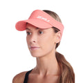 2XU Run Visor, Unisex, hyper coral/white reflective, rose/weiß