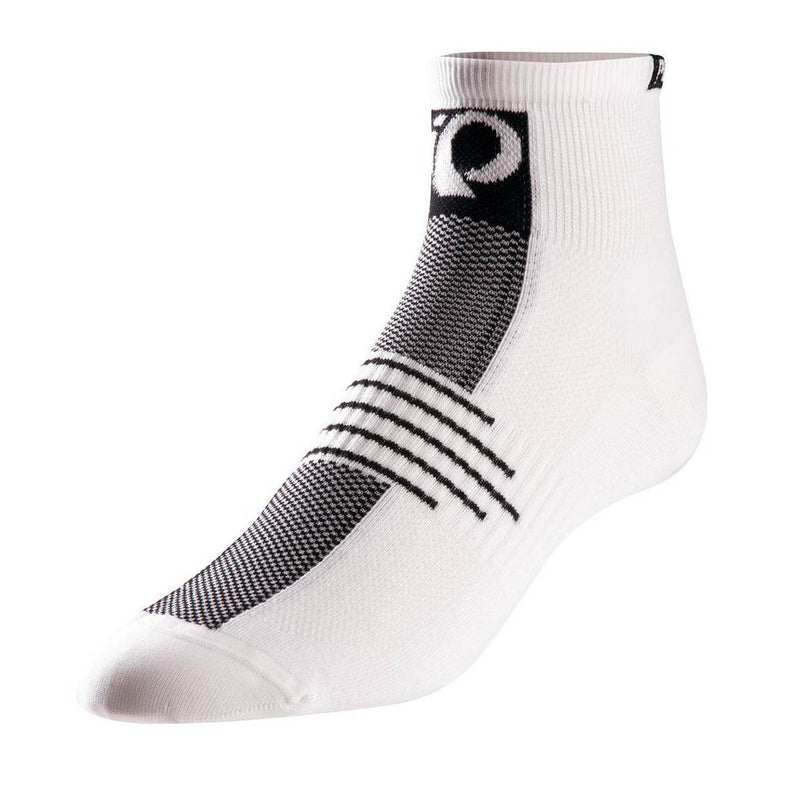 Pearl Izumi Elite low sock, Socken, Herren, weiß/schwarz, Größe 38,5-41