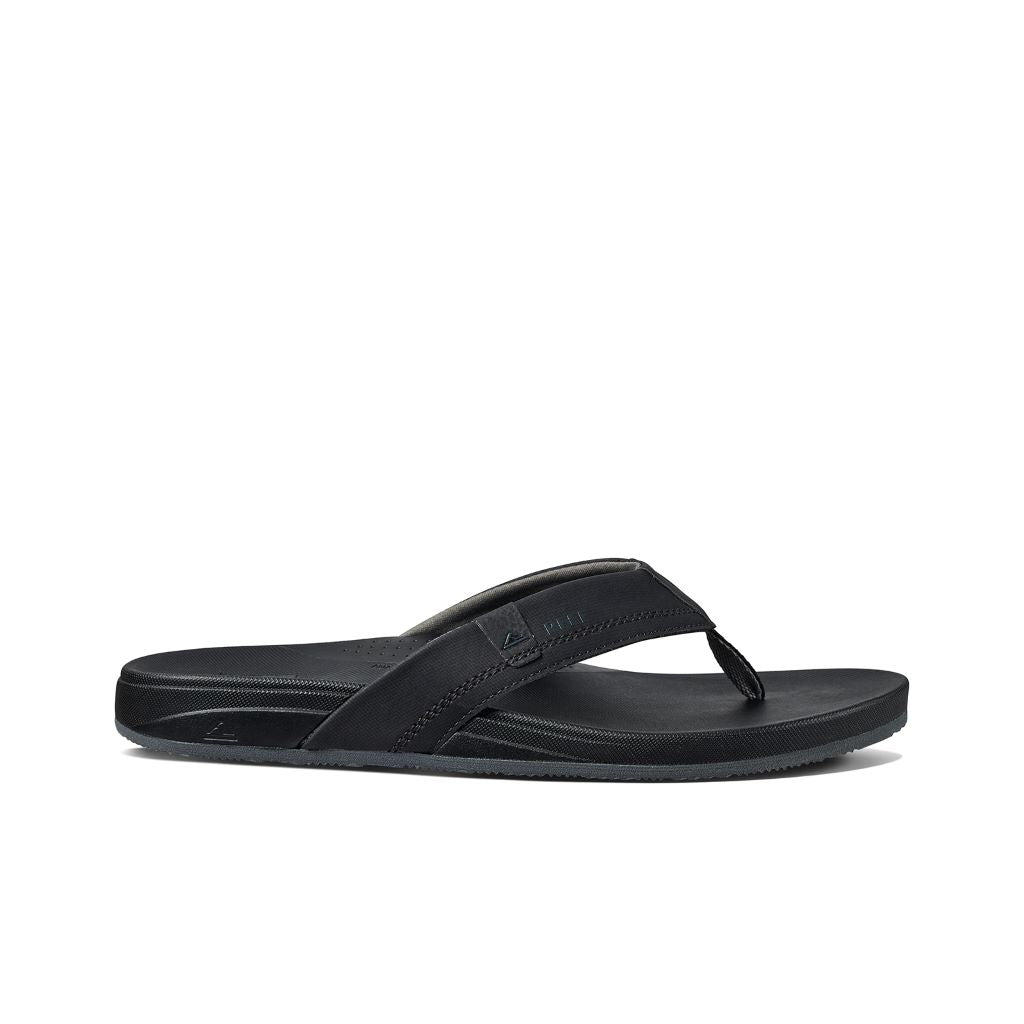 REEF Sandal Men's Cushion Spring, black/grey, flip-flop